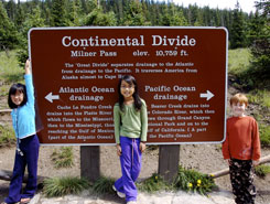 Continental Divide, Trail Ridge Road, Colorado, The CVD