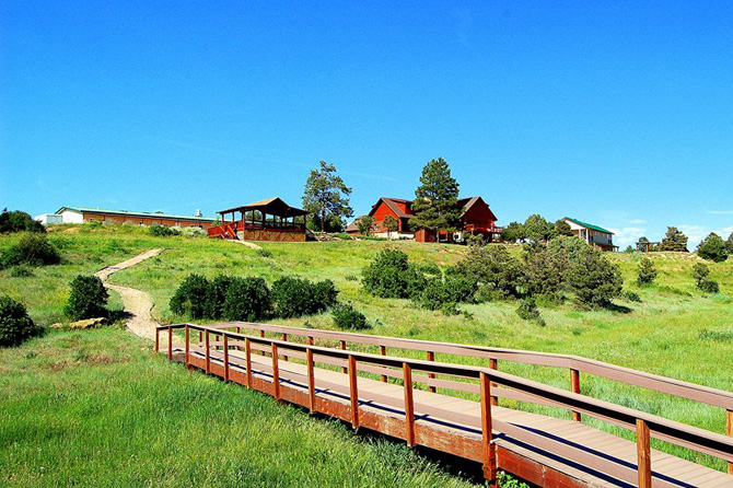 Boardwalk at Sophia Retreat and Event Center in Dolores, Colorado