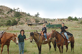 Guided Trail Rides with Western Ridge Resort & Restaraunt, The Colorado Vacation Directory