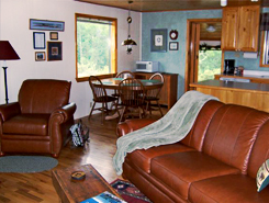 Woodside Cabin interior