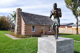 Jack Dempsy's Birth Home and Museum near Antonito in Manassa, Colorado.