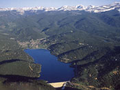 Birds Eye View of Nederland, Colorado