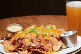 Irish Nachos at Jack Quinn's Irish Pub where the Colorado Springs Historic Walking Tour ends in Colorado Springs, Colorado.