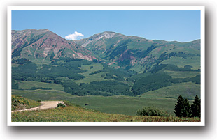 Jeep trail, Gunnison National Forest, Crested Butte, Colorado
