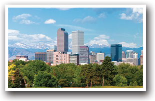 Denver Skyline, Colorado