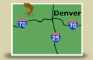 White River Valley Fishing Map, Colorado Vacation Directory