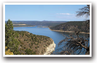 Mcphee Reservoir in the Summer, Colorado