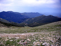 View of Mount Blue Sky, formally Mount Evans, Colorado.