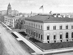 Capital Building and Civic Plaza in Denver, Colorado