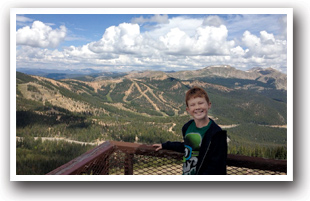 The top of Monarch Pass, Colorado