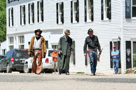 Hot Sulphur Days parade in Middle Park, Colorado