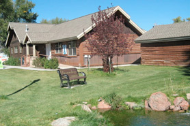The Kremmling Area Chamber of Commerce Building in Colorado