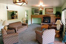 Non smoking interior at Lakeside Cottages in the Pikes Peak Area, Colorado
