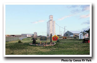 Grain Silo near Limon, Colorado