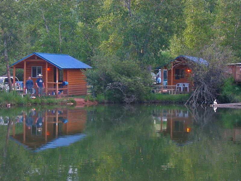 Lone Duck Campground, Cabins and Fishing Pond Pikes Peak Area, South