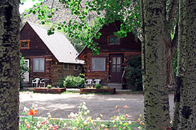 The Lost Canyon Resort along the Gunnison River in Colorado