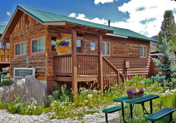 A cabin with Lupine village in Grand Lake, Colorado. Modern Mountain Cabins. In the heart of Grand Lake. The Western Gateway to RMNP. Steps From the Boardwalk. Stroll to the Shore. Snowshoe Out Your Door.