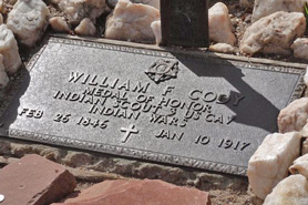 Grave site of William F. Cody in Golden Colorado