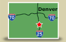 Colorado Springs Area Map, Colorado Vacation Directory