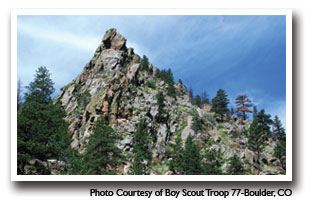 Rocky Mountain to along the Poudre River Canyon, Photo courtesy of Boy Scout Troop 77-Boulder, CO