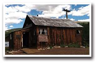 Baby Doe Cabin near Leadville, Colorado