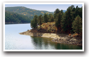 Barker Reservoir near Nederland Colorado, Colorado Vacation Directory