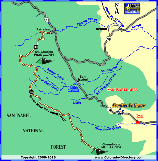 Mountain Bike Trails, San Isabel, Colorado