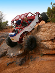 Four wheel driving in Rifle, Colorado