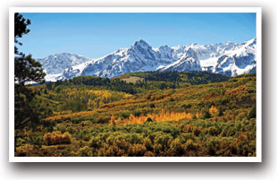 Brilliant Fall Colors of the San Juan Skyway Scenic Byway, Colorado Vacation Directory