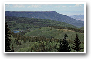 Sunset Lake on Grand Mesa, Colorado