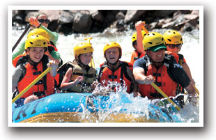 Rafting the Arkansas River in Colorado