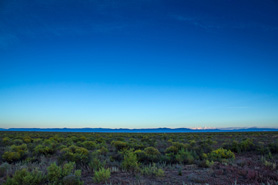 The San Luis Valley at dawn, Colorado