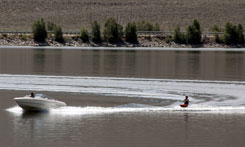 Water Skiing in the Gunnison Area, Colorado