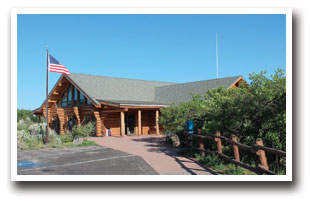 The visitors center at the Black Canyon of the Gunnison, Colorado