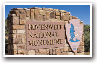 Hovenweep National Monument Sign, Colorado
