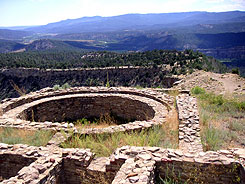 grand kiva at chimney rock national monument, Colorado Vacation Directory