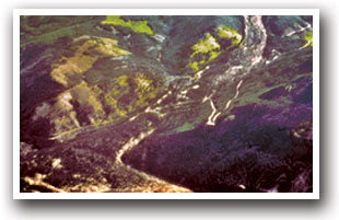 The Slumgullion Earth-flow and Lake San Cristobal in Colorado