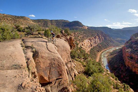 Mountainbiking in the Naturita-Nucla Area, Colorado