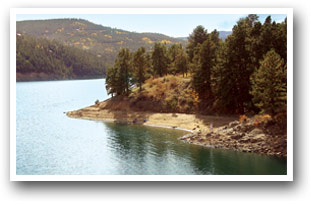 Barker Reservoir at Nederland, Colorado