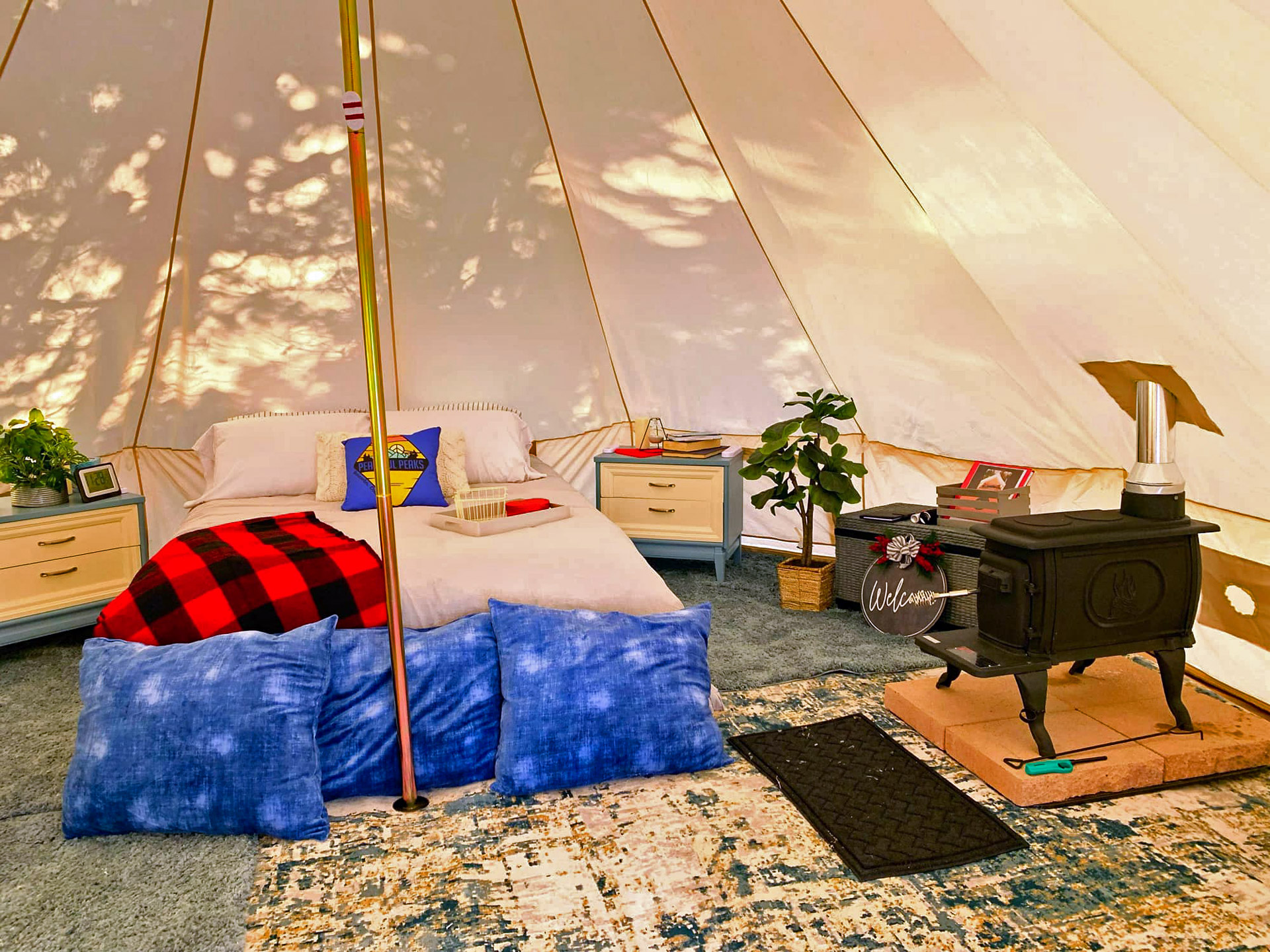 Peaceful Peaks Ranch Glamping OffTheGrid Trinidad, South Central