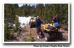 ATVing with Archer's Poudre River Resort in Colorado