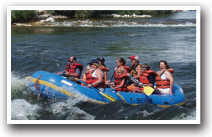 Whitewater Rafting the Lake for of the Gunnison