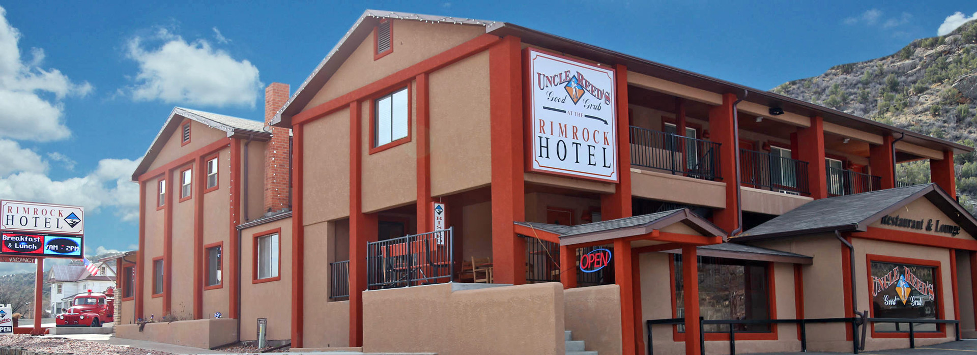 Rimrock Hotel and Uncle Reed's Restaurant Where Nature Meets Luxury