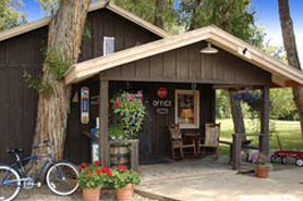 Rockey River Resort's Library in Gunnison, Colorado