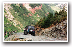 Jeeping Black Bear Pass, Colorado