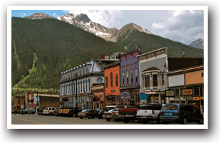 Down town Silverton , Colorado