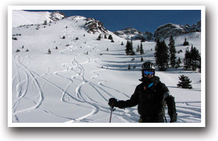 Skiing Silverton Mountain, Colorado