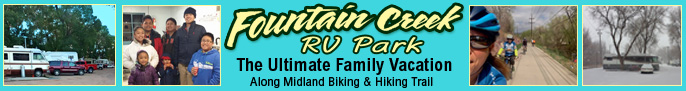 Click here for Fountain Creek RV Park & Camper Cabins web page