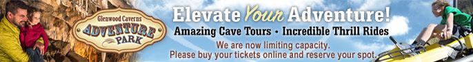 Click here to go to the Glenwood Caverns Adventure Park & Lookout Grille Website