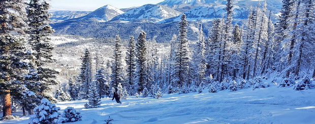 Cuchara Mountain Park Ski Area in Cuchara, Colorado.